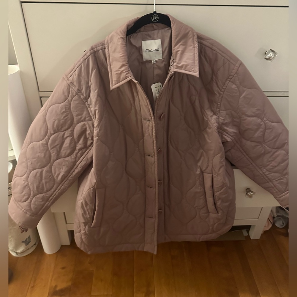 New with tags! Women’s Madewell Airpuff Shirt-Jacket